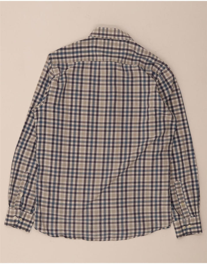 Barbour Mens Shirt Medium Blue Gingham