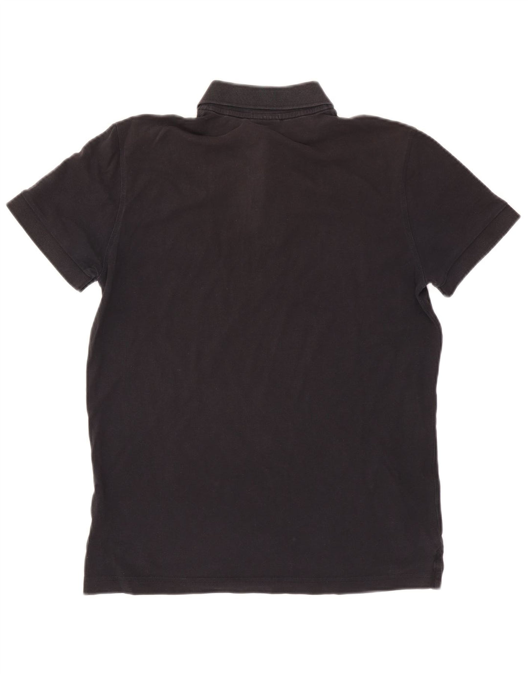 Hugo Boss Mens Polo Shirt Medium Black Cotton