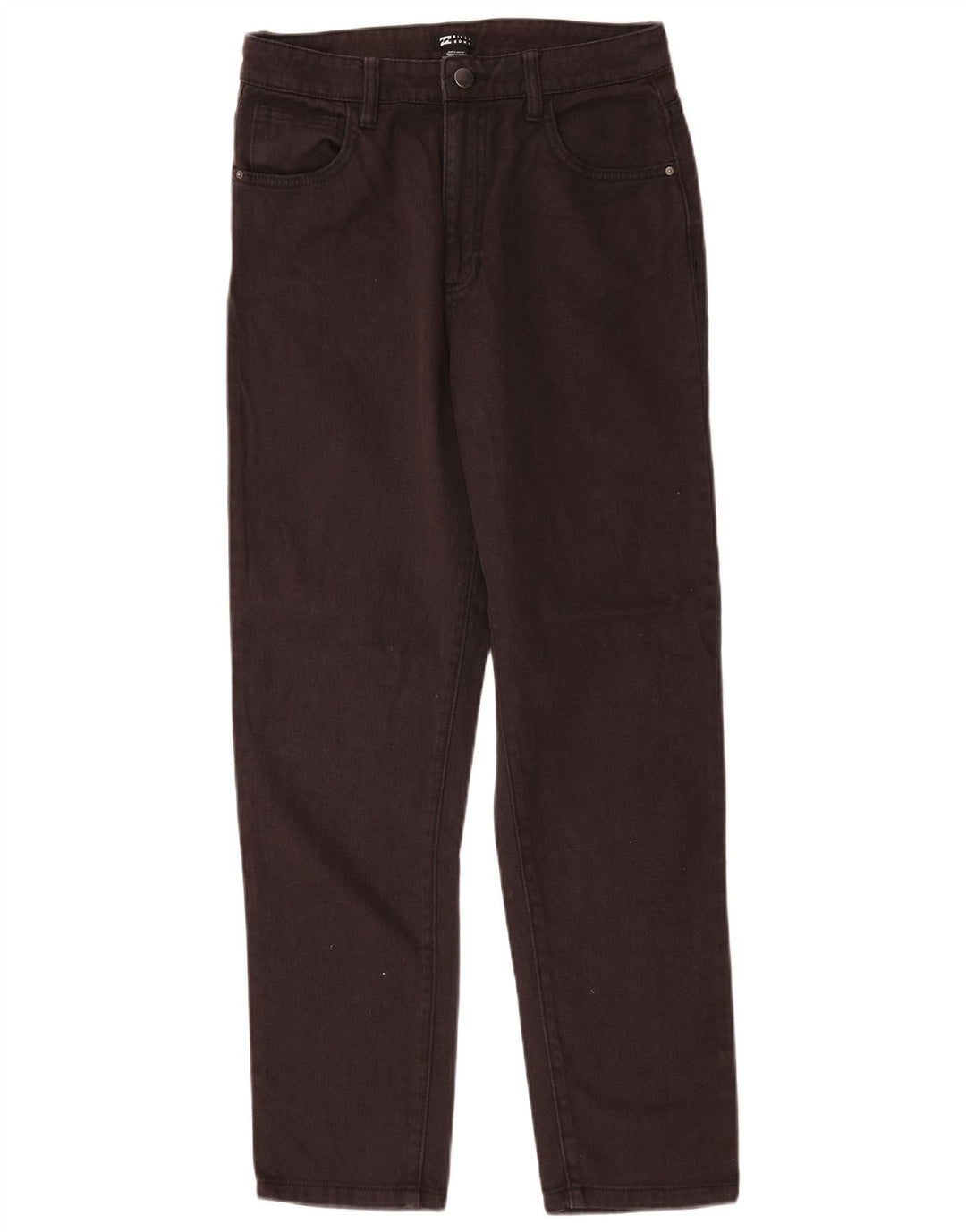 Billabong Womens Straight Jeans W28 L28 Black Cotton
