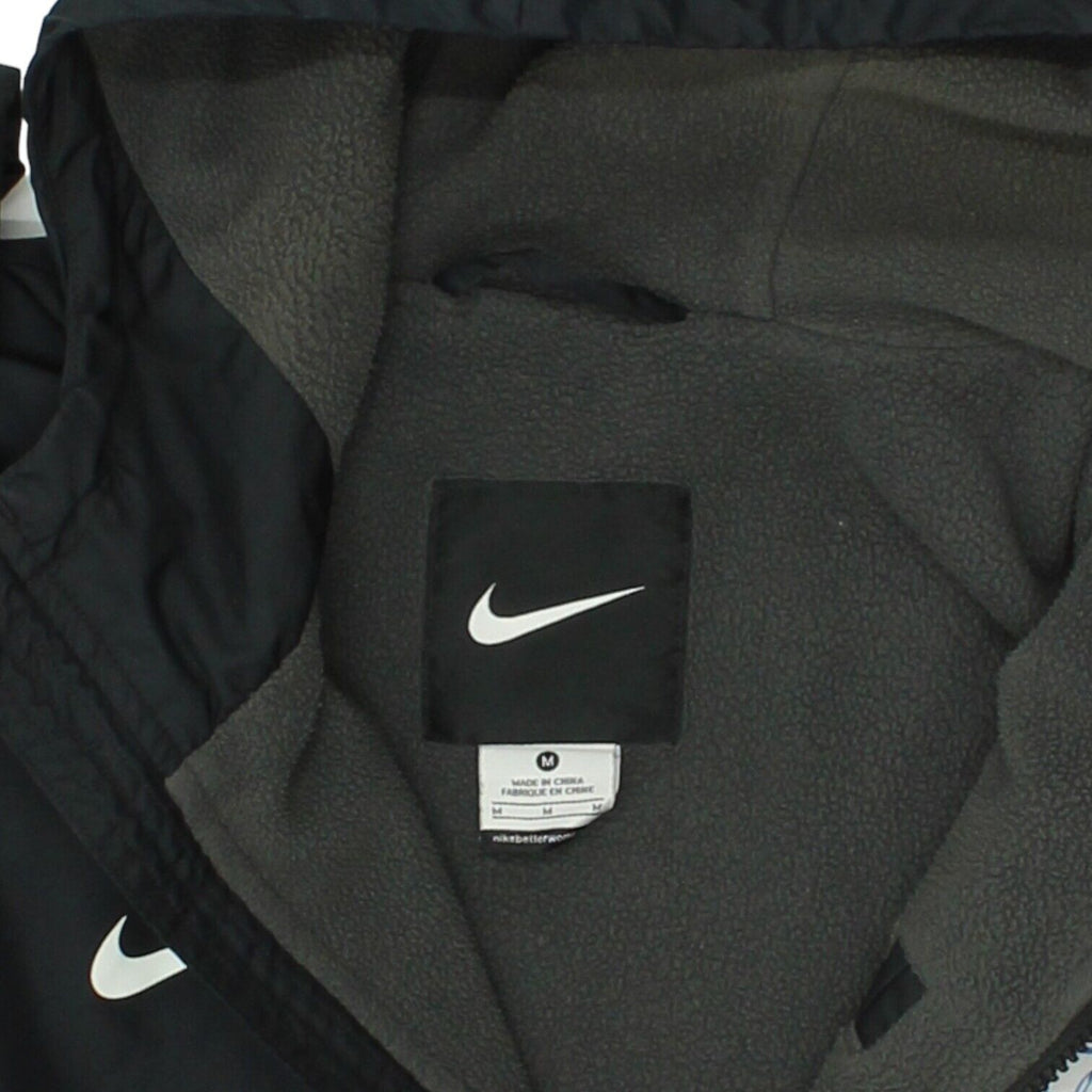 JFA Jelgava Nike Mens Black Hoodie Jacket | Latvian Football Sportswear Hoody | Vintage Messina Hembry | Thrift | Second-Hand Messina Hembry | Used Clothing | Messina Hembry 