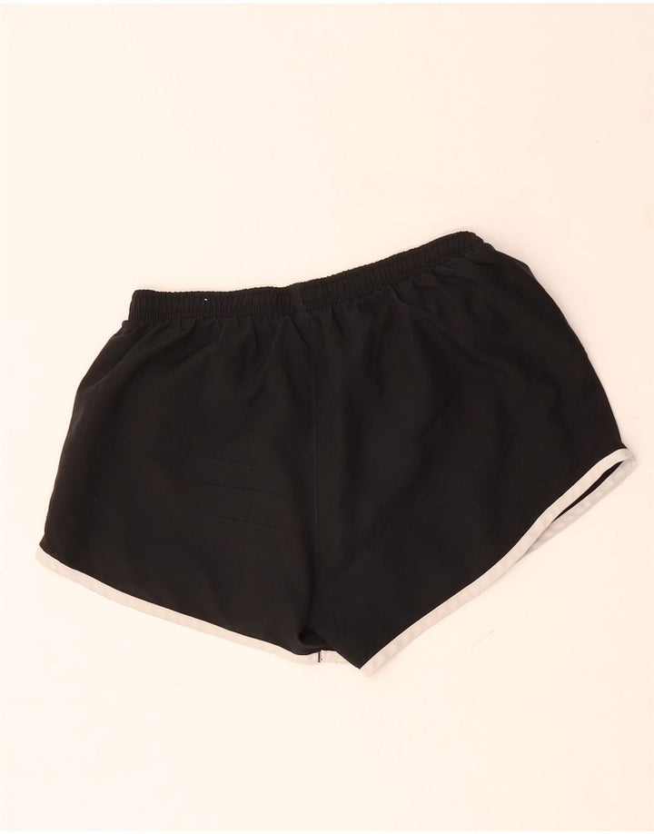 Nike Womens Sport Shorts UK 8 Small Black Polyester