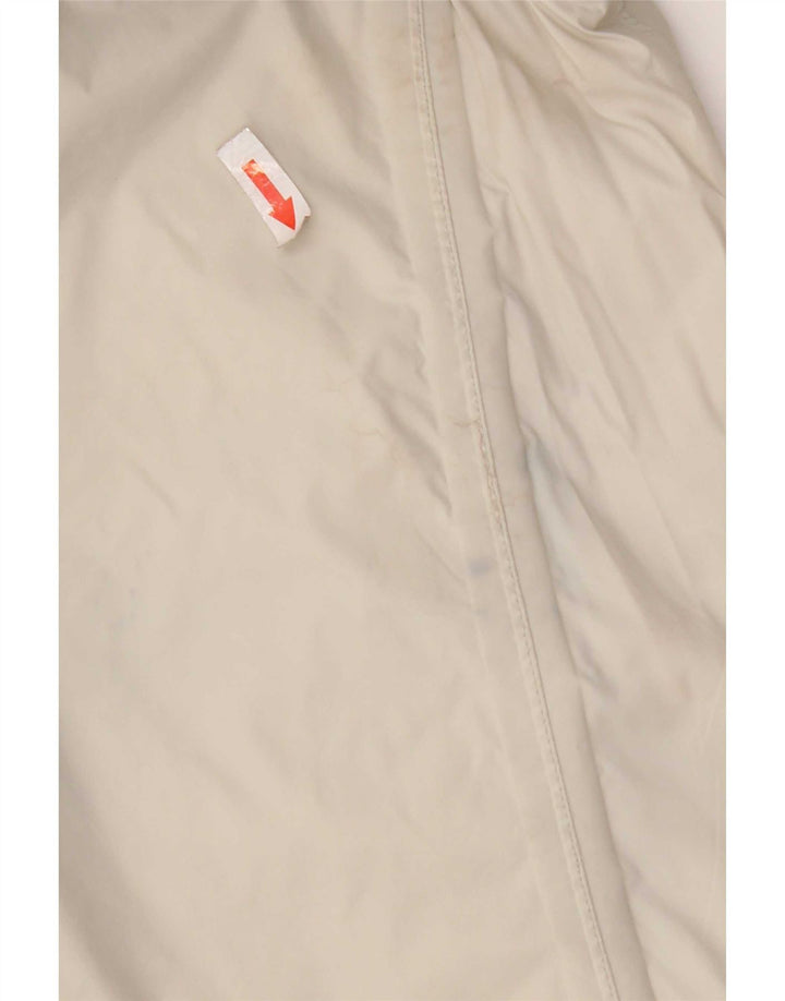 K-Way Womens Trench Coat UK 10 Small Grey Nylon