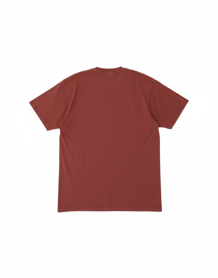 VANS Mens Classic Fit T-Shirt Top Medium Burgundy Cotton Vintage Vans and Second-Hand Vans from Messina Hembry 