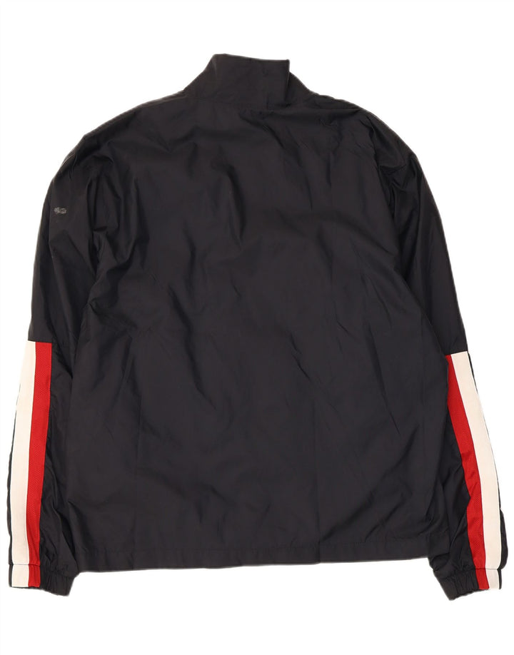 Nike Mens Miami Heat Tracksuit Top Jacket Medium Black Colourblock Nylon