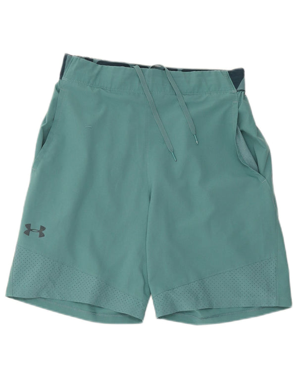Under Armour Mens Heat Gear Graphic Sport Shorts Medium Turquoise