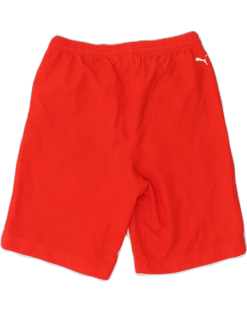 PUMA Boys Sport Shorts 11-12 Years Red | Vintage Puma | Thrift | Second-Hand Puma | Used Clothing | Messina Hembry 