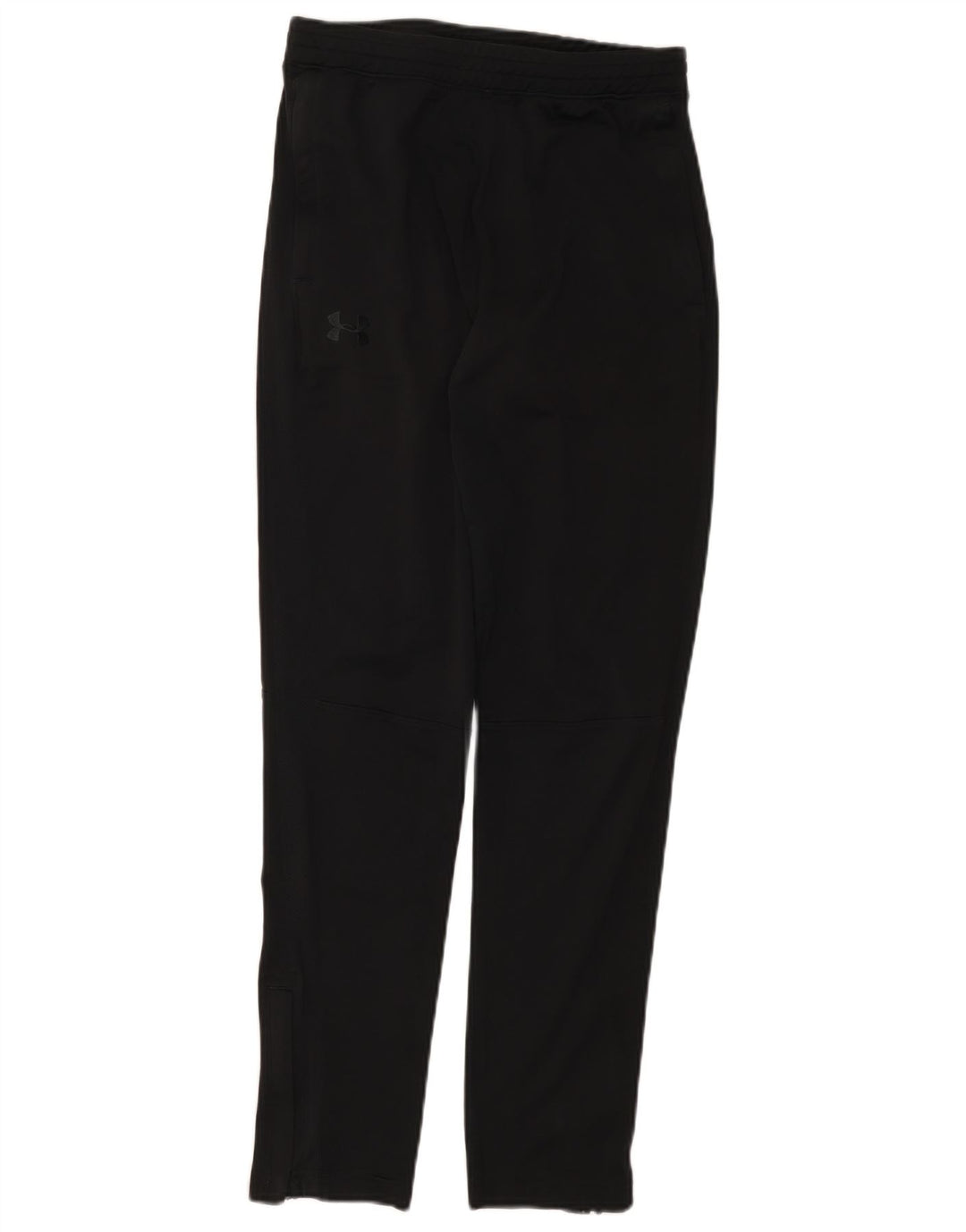 Under Armour Mens Fitted Tracksuit Trousers Small  Black Polyester