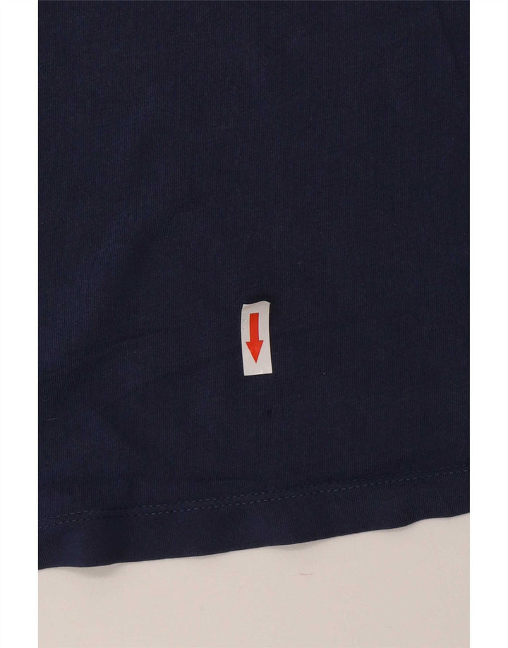 Nike Mens T-Shirt Top Large Navy Blue Cotton