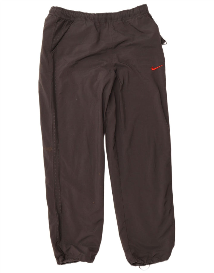 NIKE Mens Tracksuit Trousers Joggers Medium  Grey Polyester