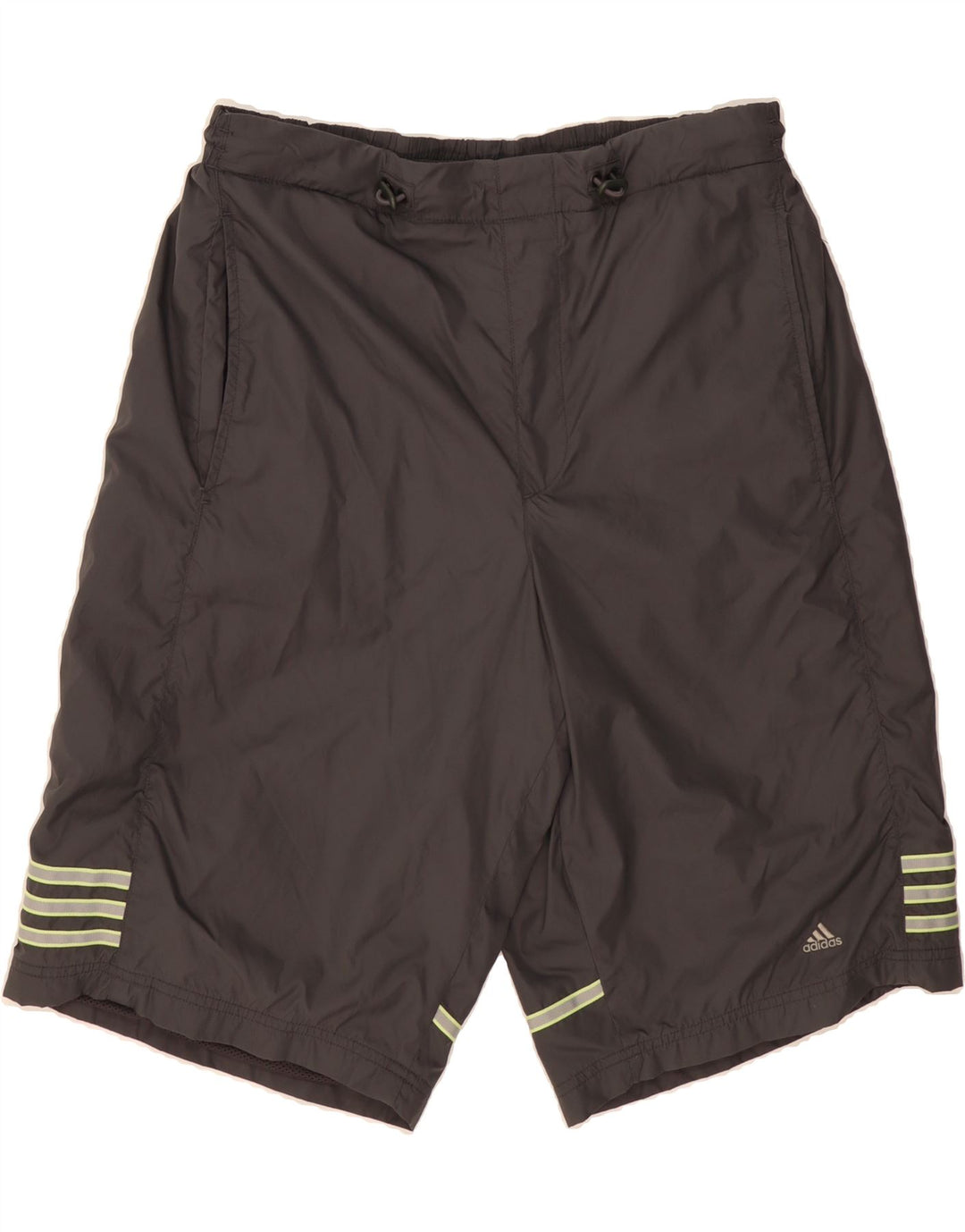 ADIDAS Mens Sport Shorts Medium Grey Polyester Vintage Adidas and Second-Hand Adidas from Messina Hembry 