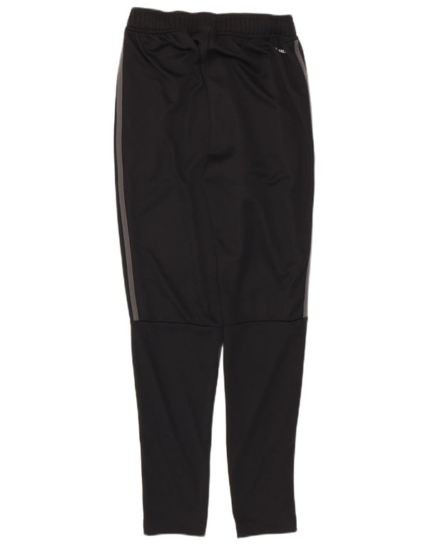 ADIDAS Mens Tracksuit Trousers Small  Black Polyester