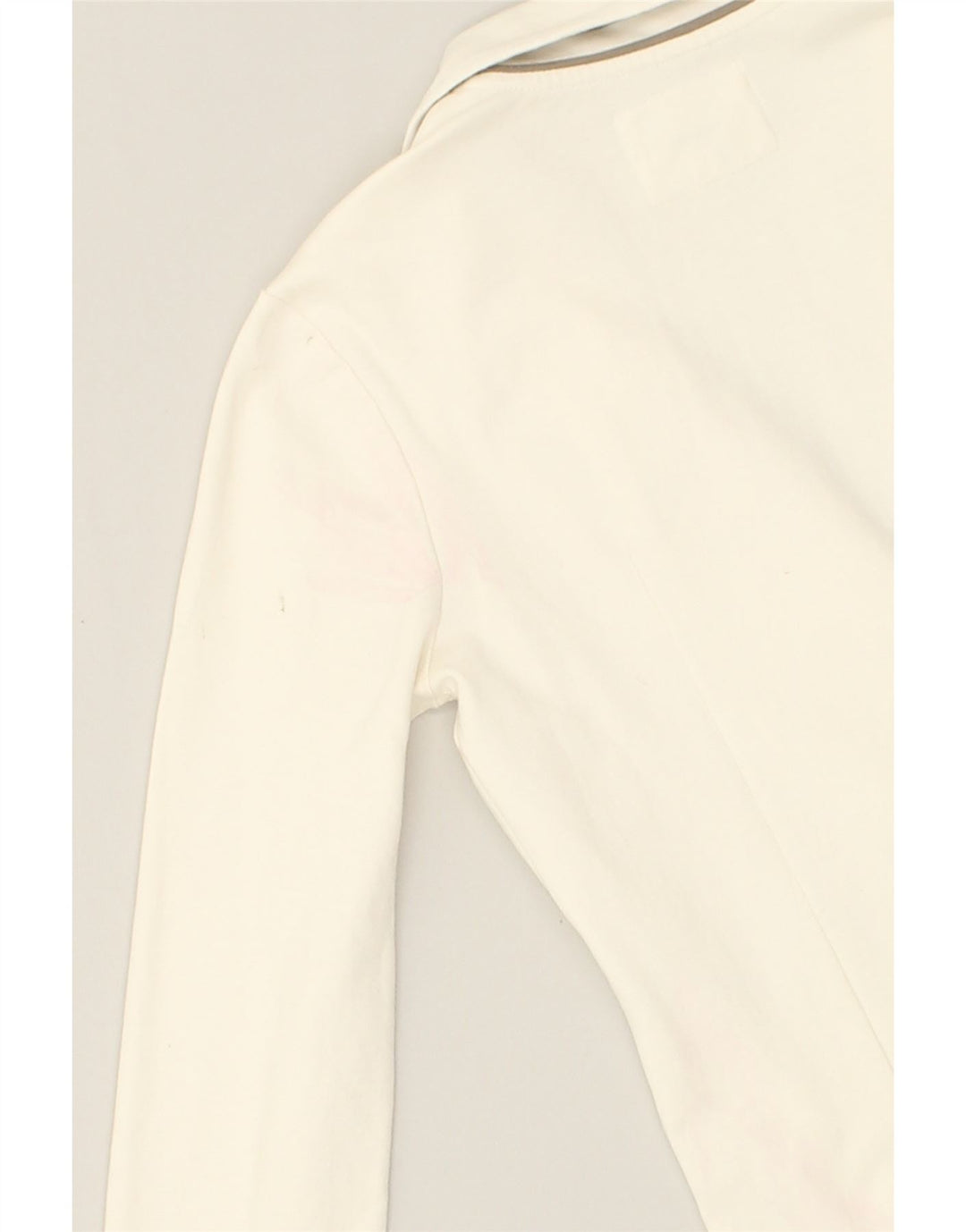 WOOLRICH Womens 4 Button Blazer Jacket UK 10 Small White | Vintage Woolrich | Thrift | Second-Hand Woolrich | Used Clothing | Messina Hembry 