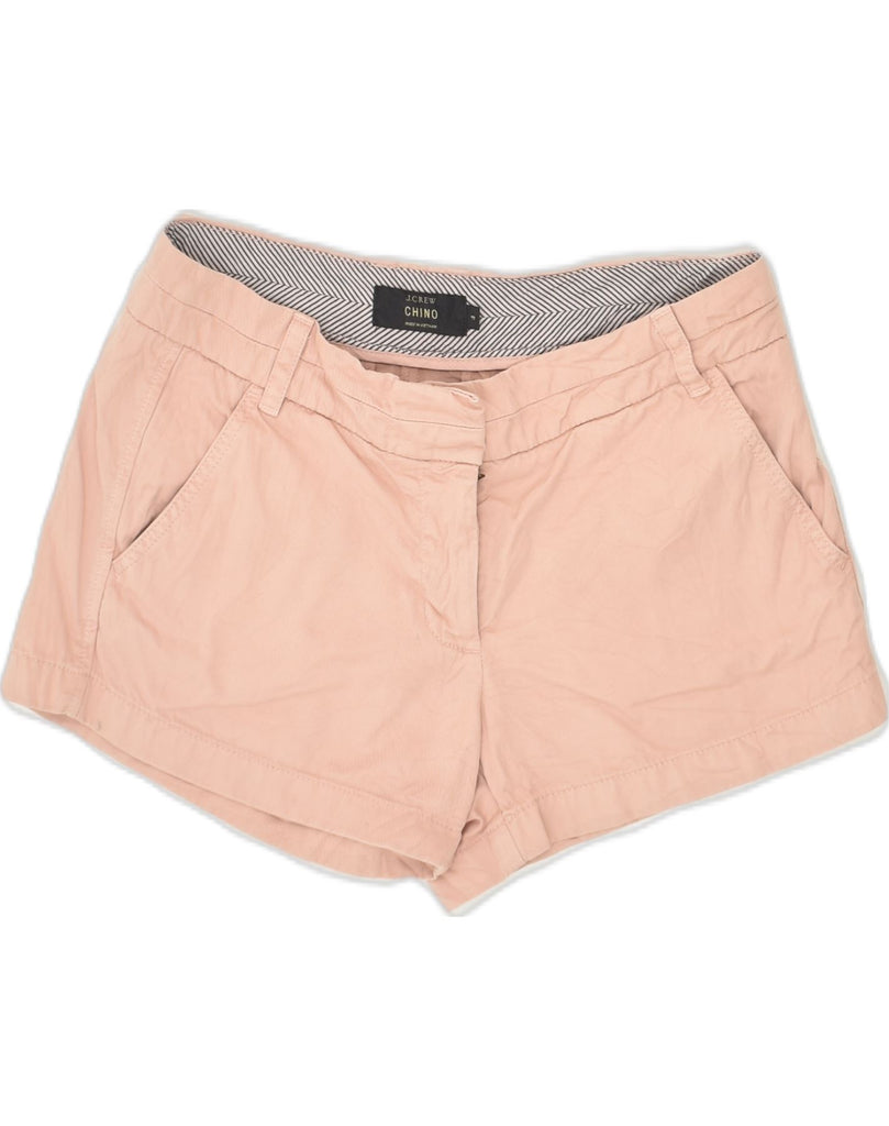 J. CREW Womens Chino Shorts US 4 Small W30 Pink | Vintage J. Crew | Thrift | Second-Hand J. Crew | Used Clothing | Messina Hembry 