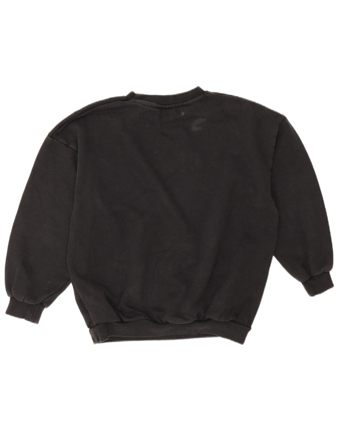 Nike Girls Graphic Oversized Sweatshirt Jumper 12-13 Years Large Black