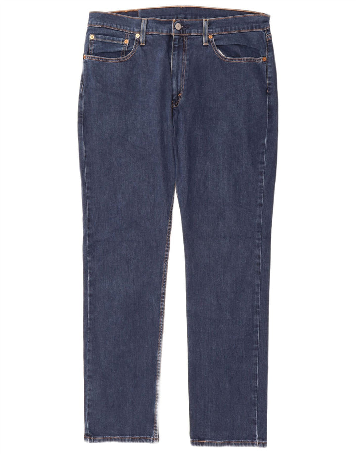 Levi's Mens 511 Slim Jeans W36 L32 Blue Cotton