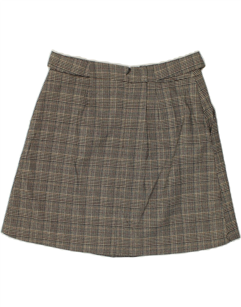 OASIS Womens Mini Skirt UK 12 Medium W28 Grey Check | Vintage Oasis | Thrift | Second-Hand Oasis | Used Clothing | Messina Hembry 