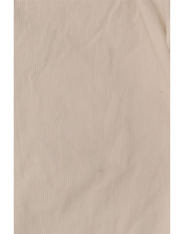 JECKERSON Mens Bermuda Shorts W33 Medium  Off White Cotton