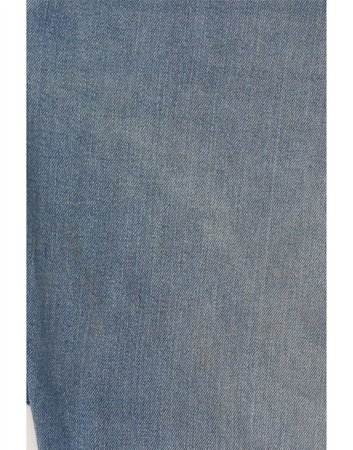 Lee Mens Rider Slim Jeans W38 L32 Blue Cotton
