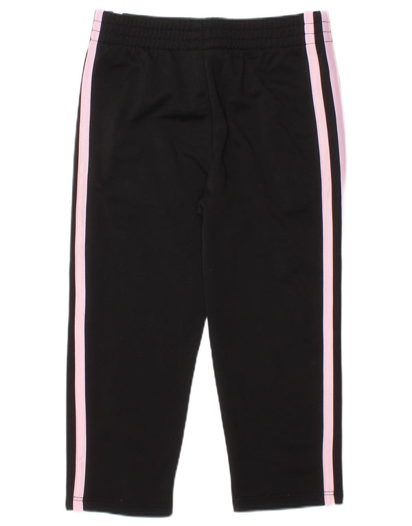 ADIDAS Baby Girls Tracksuit Trousers 18-24 Months  Black Polyester