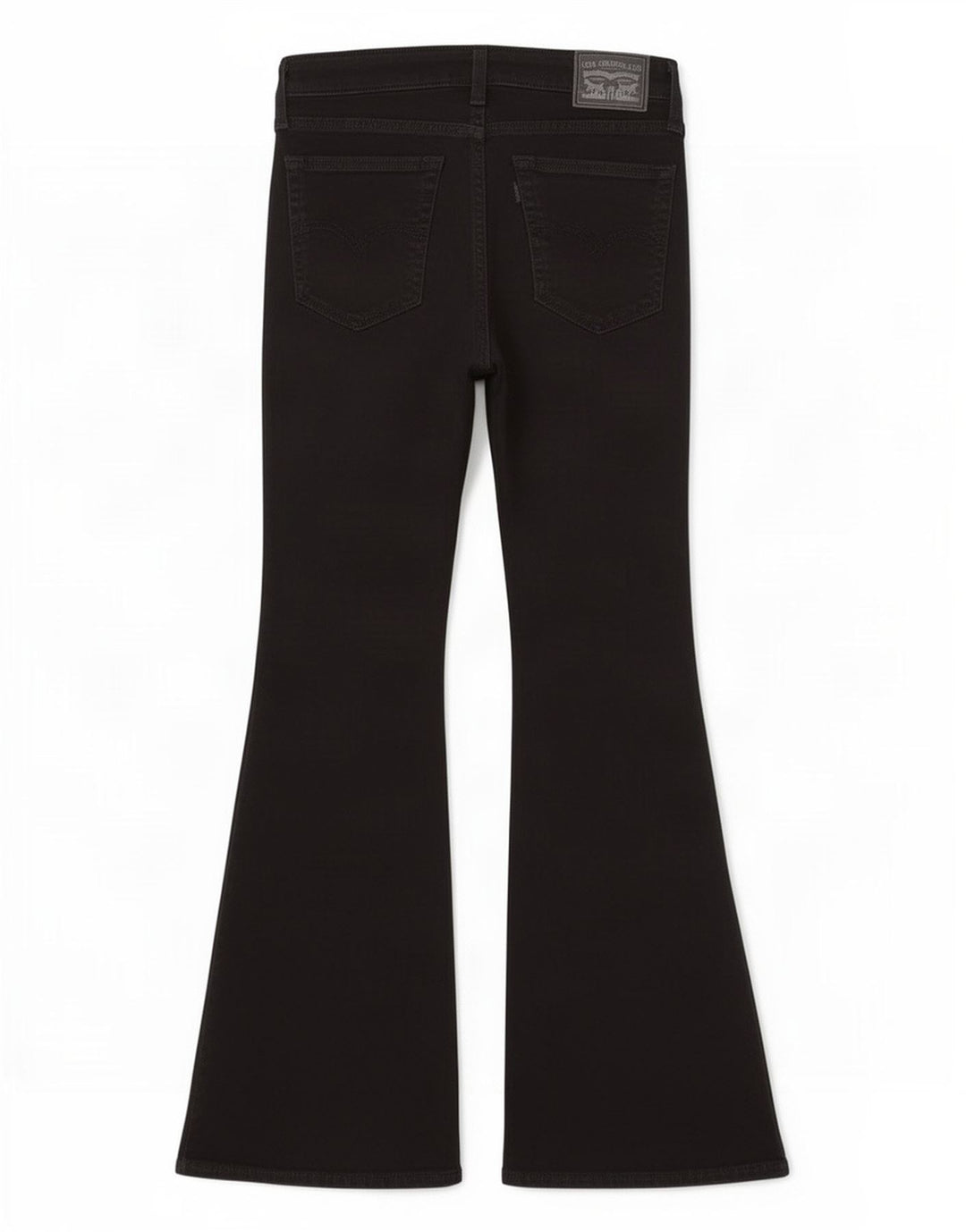 Levi's Womens 726 Flared Jeans W30 L29 Black