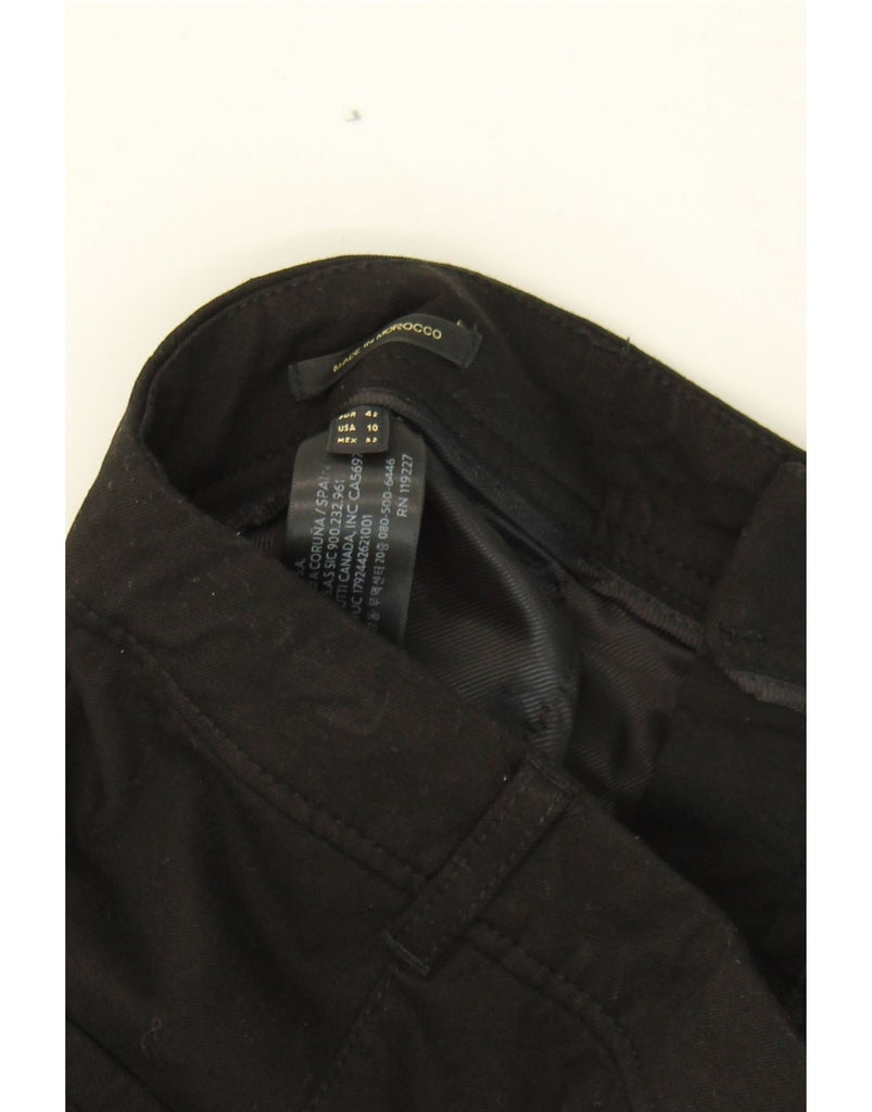 MASSIMO DUTTI Womens Bootcut Casual Trousers EU 42 Large W32 L26 Black Vintage Massimo Dutti and Second-Hand Massimo Dutti from Messina Hembry 