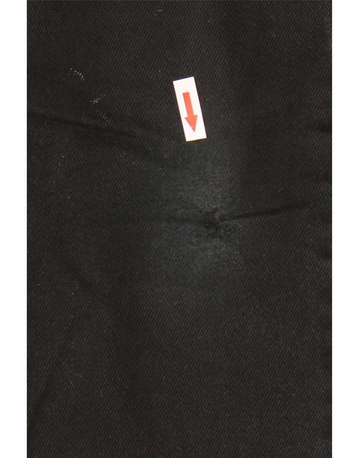 Levi's Mens 751 Straight Jeans W34 L32 Black Cotton
