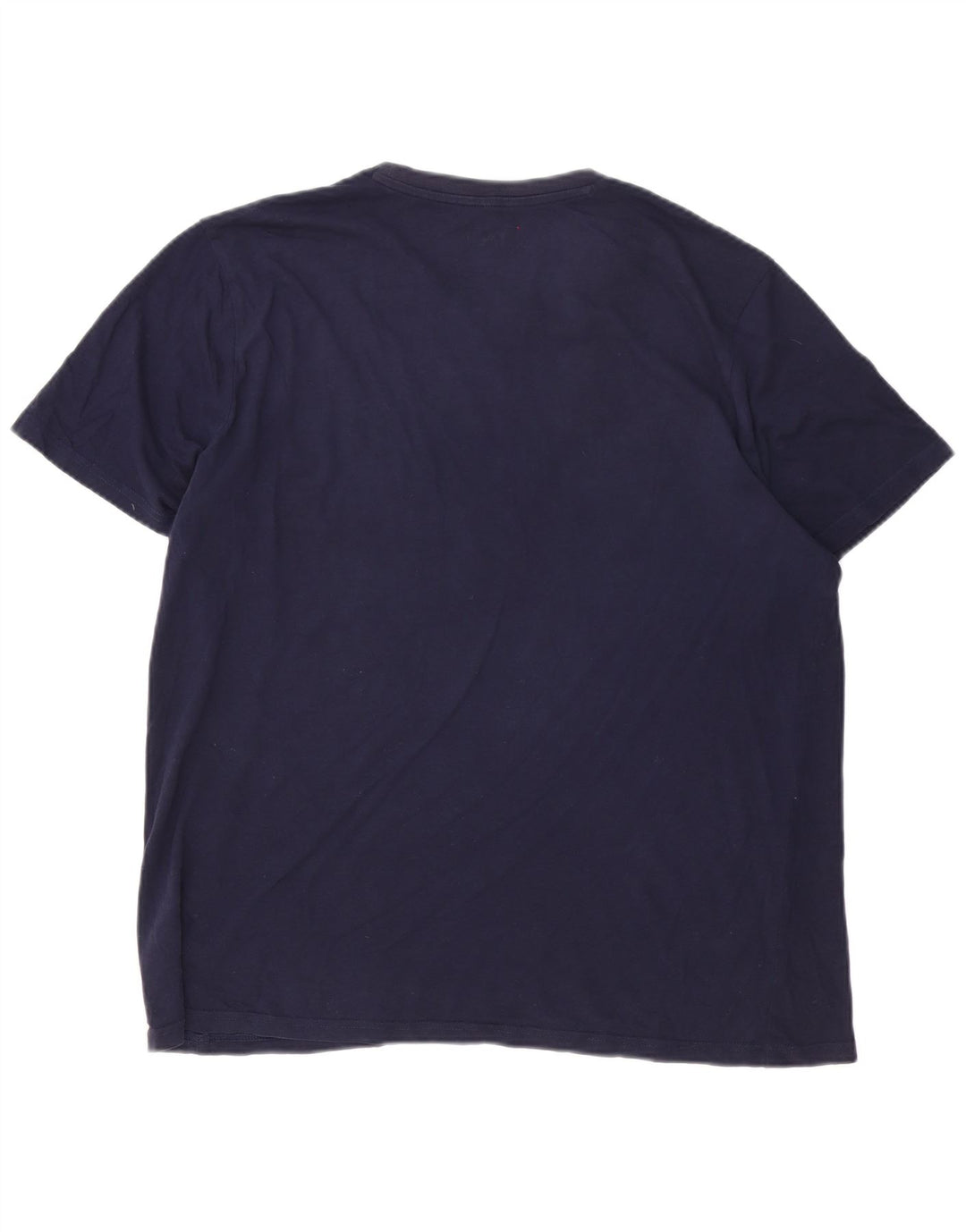 Lee Mens Regular Fit Graphic T-Shirt Top Large Navy Blue Cotton