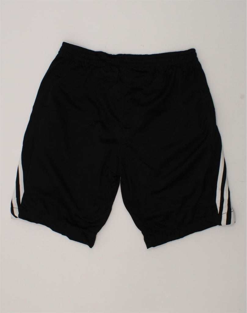 ADIDAS Boys Sport Shorts 15-16 Years XL Black Polyester | Vintage Adidas | Thrift | Second-Hand Adidas | Used Clothing | Messina Hembry 