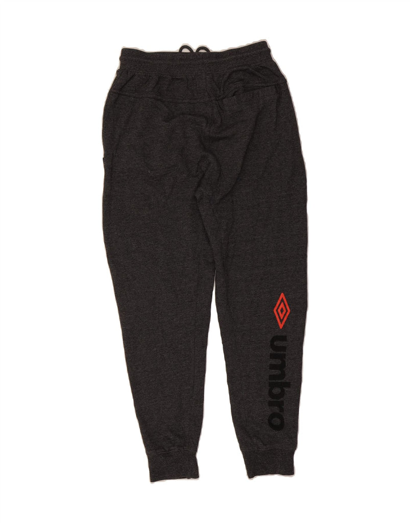 UMBRO Mens Tracksuit Trousers Joggers Small  Grey Polyester Vintage Umbro and Second-Hand Umbro from Messina Hembry 