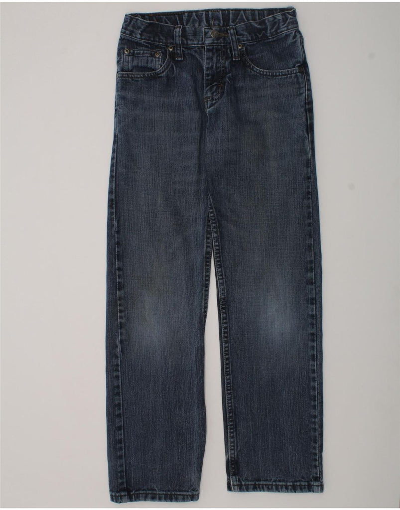 LEE Boys Straight Jeans 11-12 Years W26 L27 Navy Blue Cotton | Vintage Lee | Thrift | Second-Hand Lee | Used Clothing | Messina Hembry 