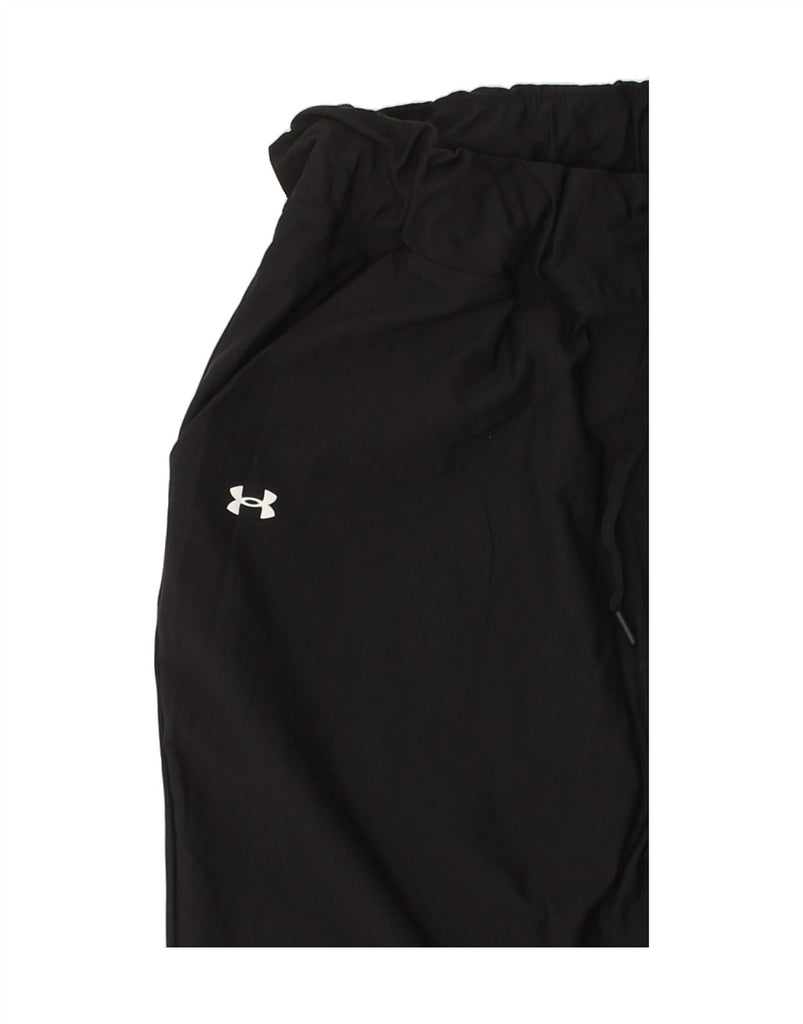UNDER ARMOUR Womens Tracksuit Trousers Joggers UK 18 XL Black Polyester | Vintage Under Armour | Thrift | Second-Hand Under Armour | Used Clothing | Messina Hembry 