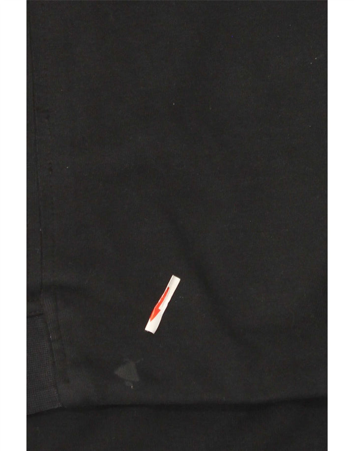 Nike Womens Oversized Zip Hoodie Sweater UK 10 Small Black