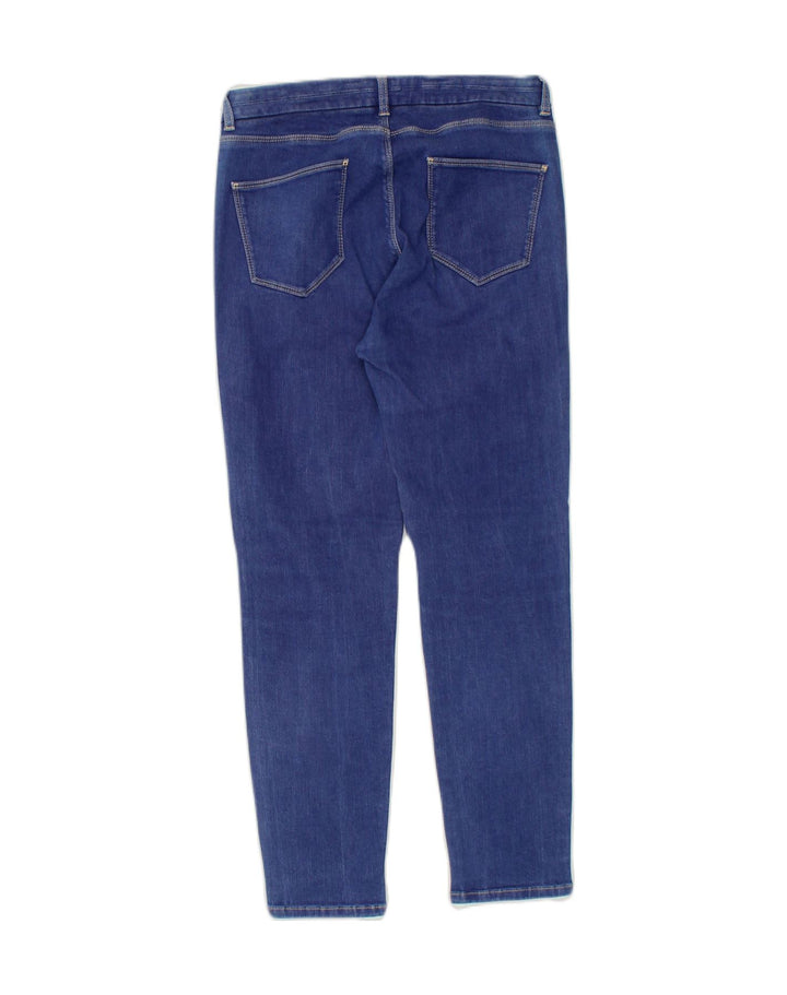 MASSIMO DUTTI Womens Slim Jeans EU 42 Large W28 L26 Blue Cotton | Vintage Massimo Dutti | Thrift | Second-Hand Massimo Dutti | Used Clothing | Messina Hembry 