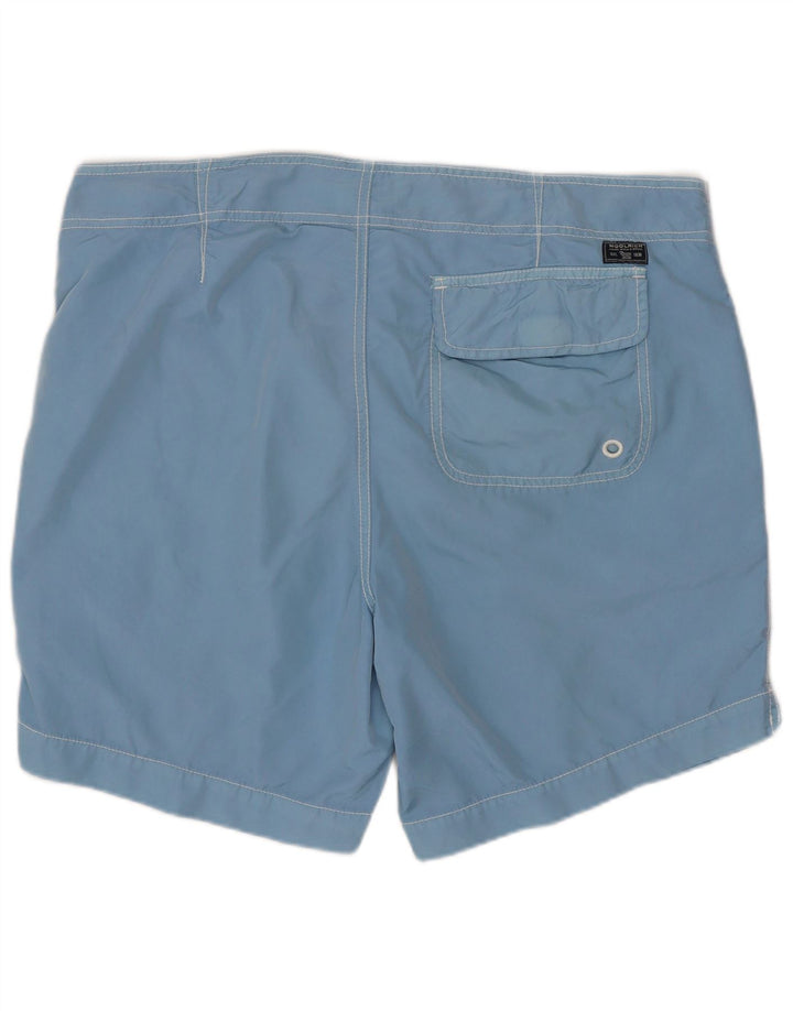 WOOLRICH Mens Swimming Shorts Medium  Blue Polyester