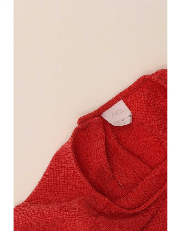 Zara Girls Jumpsuit 11-12 Years Red