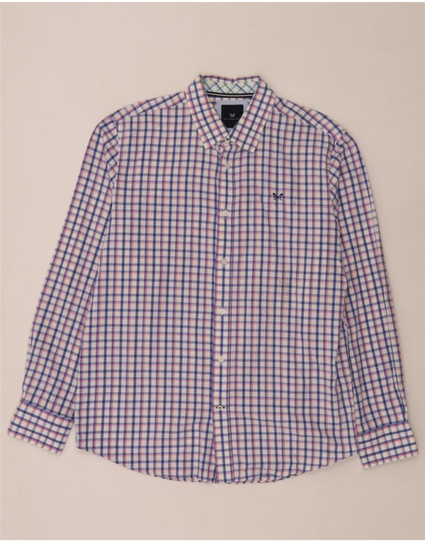 Crew Clothing Mens Classic Fit Shirt Large Multicoloured Check