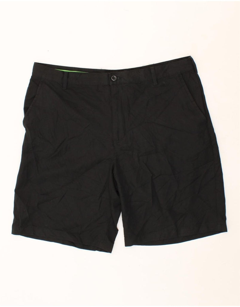 IZOD Mens Golf Chino Shorts W40 XL Black Polyester Vintage Izod and Second-Hand Izod from Messina Hembry 