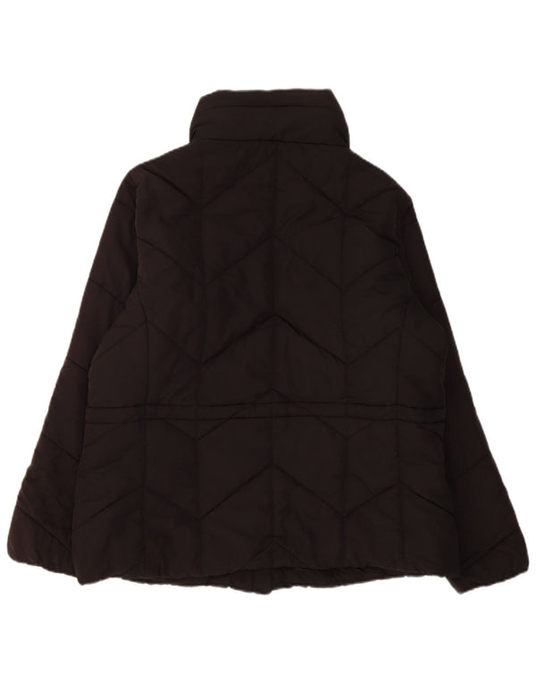 Marks & Spencer Womens Padded Jacket UK 18 XL Black Polyester