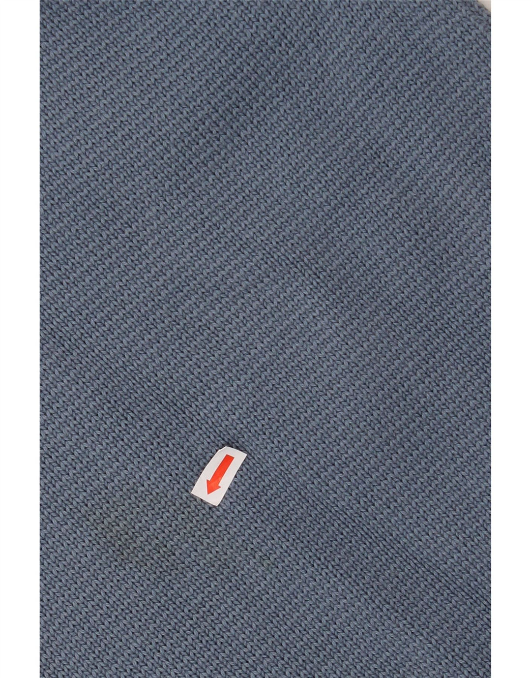 IZOD Mens V-Neck Jumper Sweater XL Blue Cotton