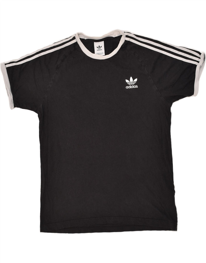 ADIDAS Mens T-Shirt Top Medium Blue Cotton Vintage Adidas and Second-Hand Adidas from Messina Hembry 