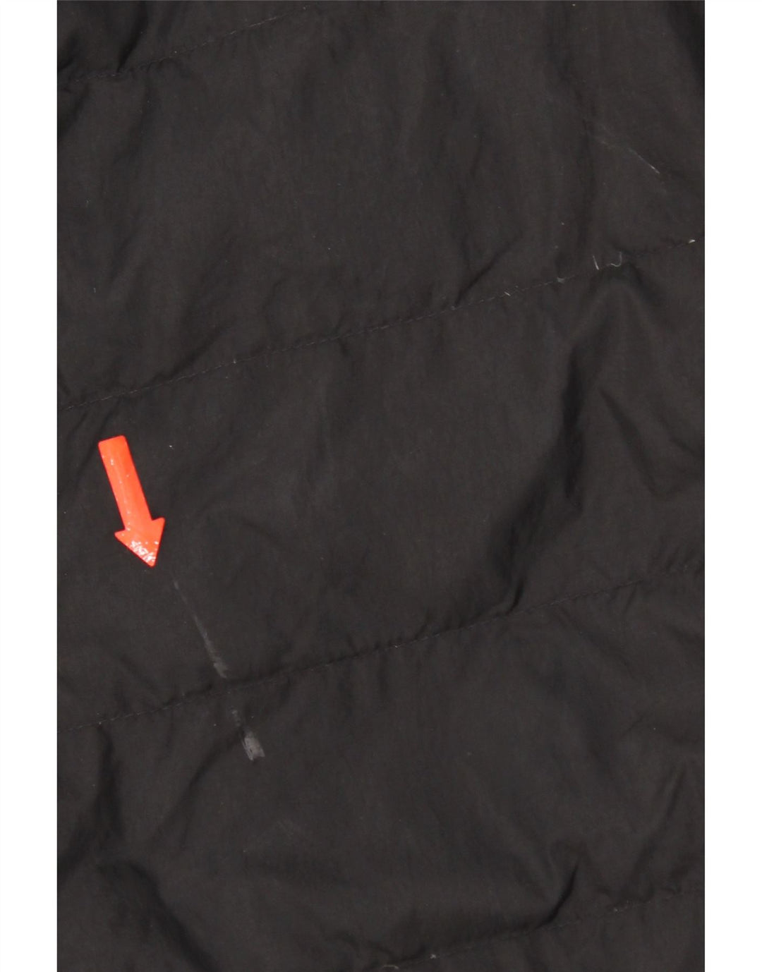 The North Face Mens Hooded Padded Jacket UK 38 Medium Black Polyester