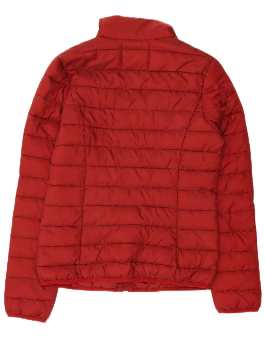 True Religion Womens Padded Jacket UK 10 Small Red Polyester
