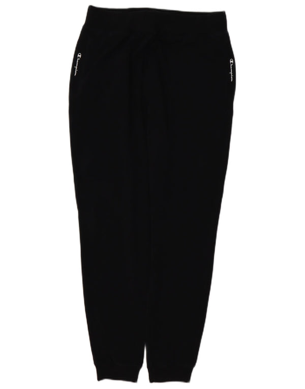 CHAMPION Womens Tracksuit Trousers Joggers UK 14 Large  Black