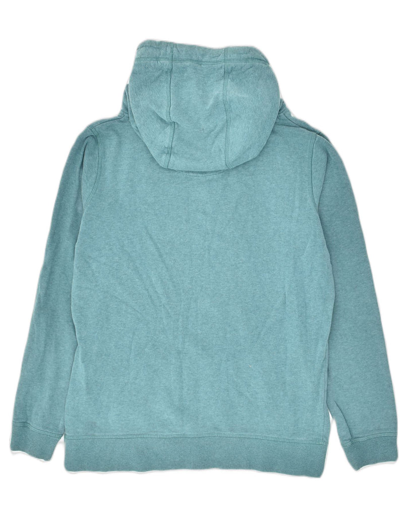 FAT FACE Womens Hoodie Jumper UK  8 Small Turquoise Cotton | Vintage Fat Face | Thrift | Second-Hand Fat Face | Used Clothing | Messina Hembry 