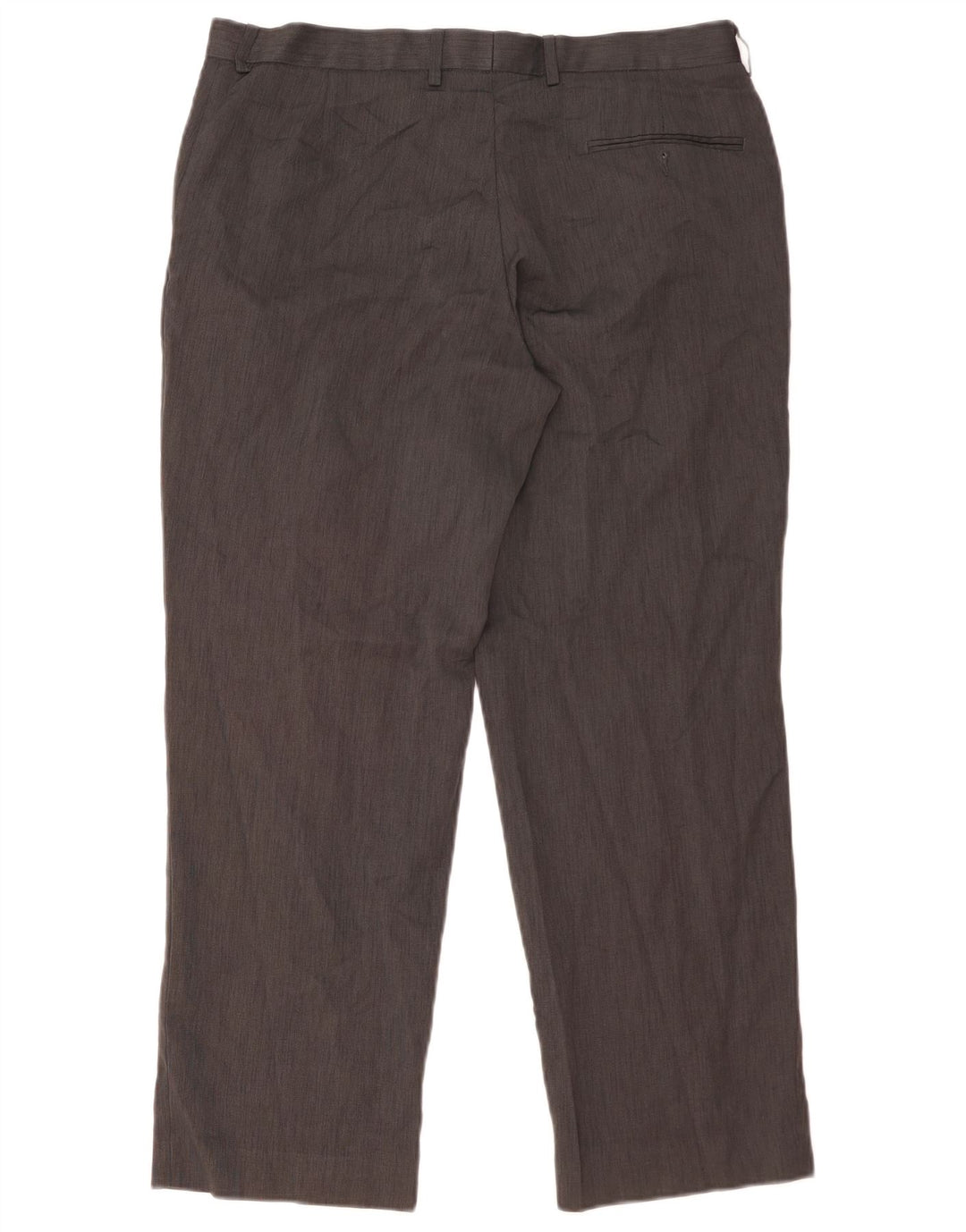 Marks & Spencer Mens Tailored Fit Straight Suit Trousers W36 L29 Grey