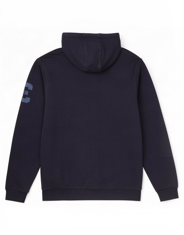 U.S. Polo Assn. Mens Graphic Zip Hoodie Sweater XL Navy Blue