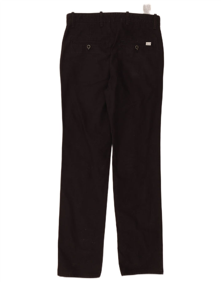 Levi's Mens Straight Chino Trousers W30 L34 Black Cotton