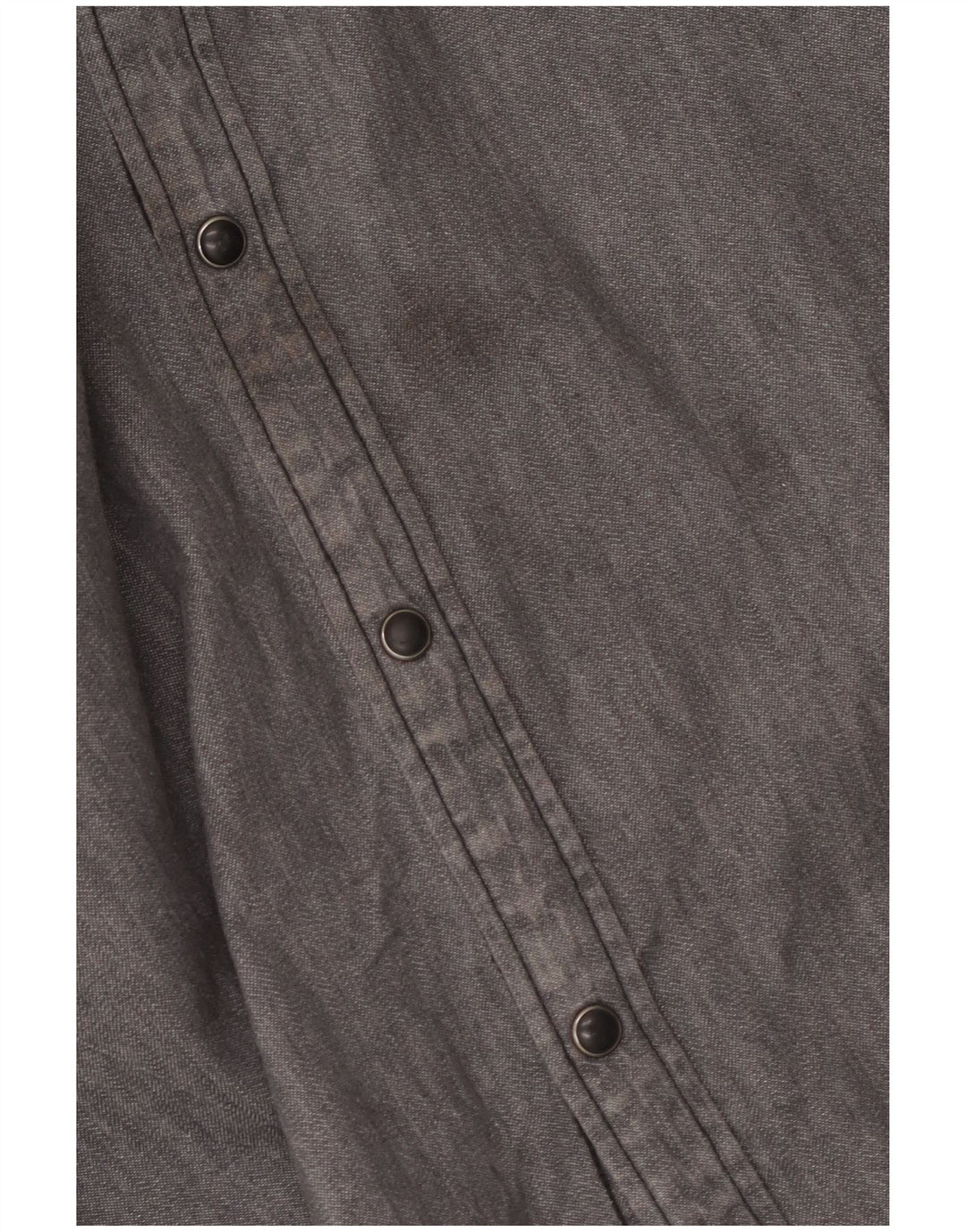 Lee Mens Utility Western Shirt 2XL Grey Cotton