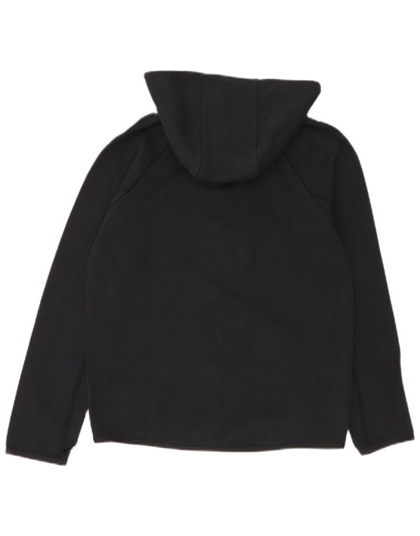 Nike Boys Zip Hoodie Sweater 13-14 Years XL Black