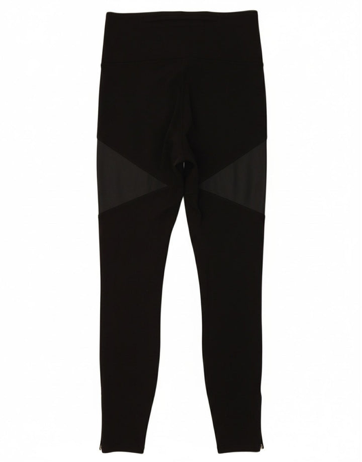 PUMA Womens Leggings UK 12 Medium  Black